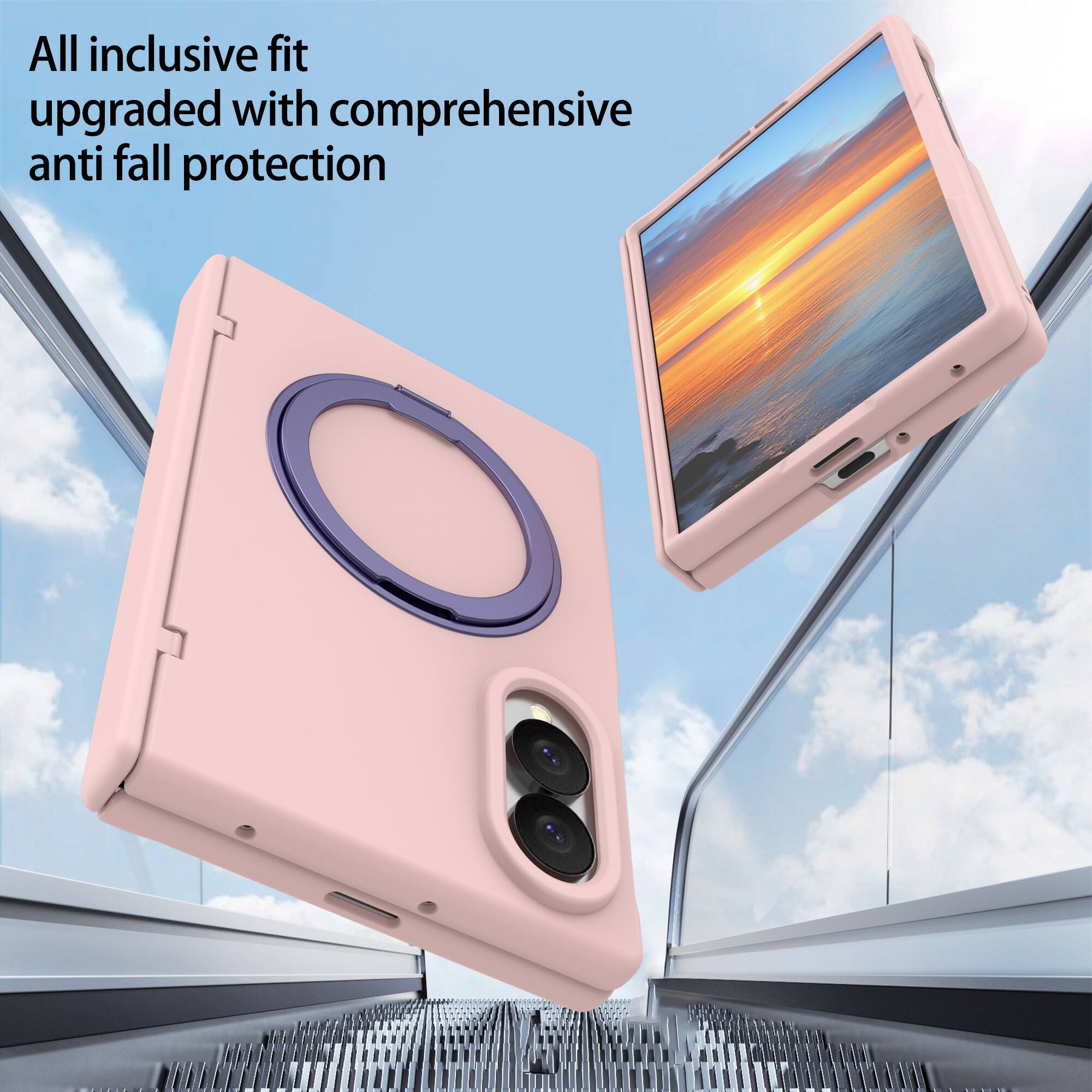 All inclusive fit upgraded with comprehensive anti fall protection