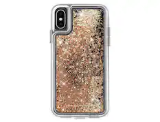 Front. Case-Mate - Case-Mate Apple iPhone Xs, X Waterfall Gold Case - Gold.