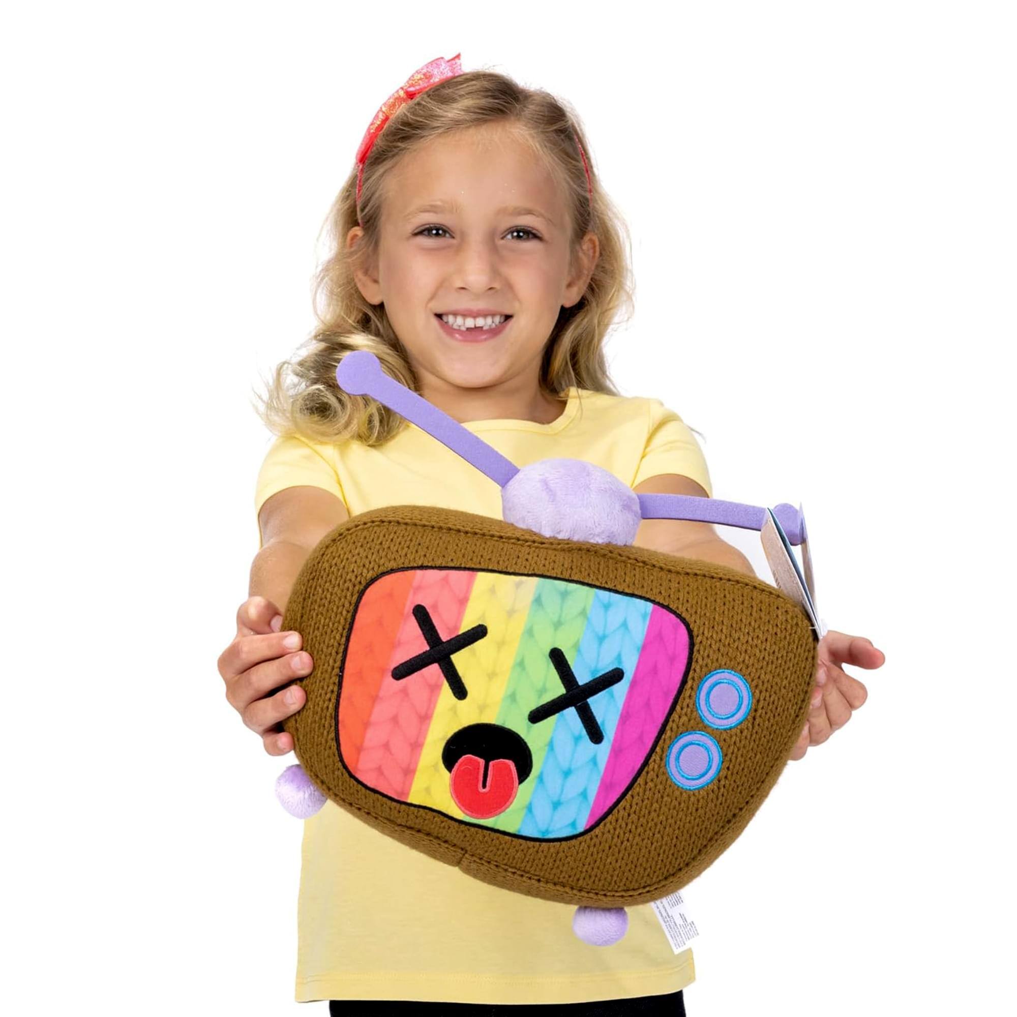 Alt View 1. Jakks Pacific - Ami Amis Jumbo 10 Inch Plush | Telly - Multi-Color.