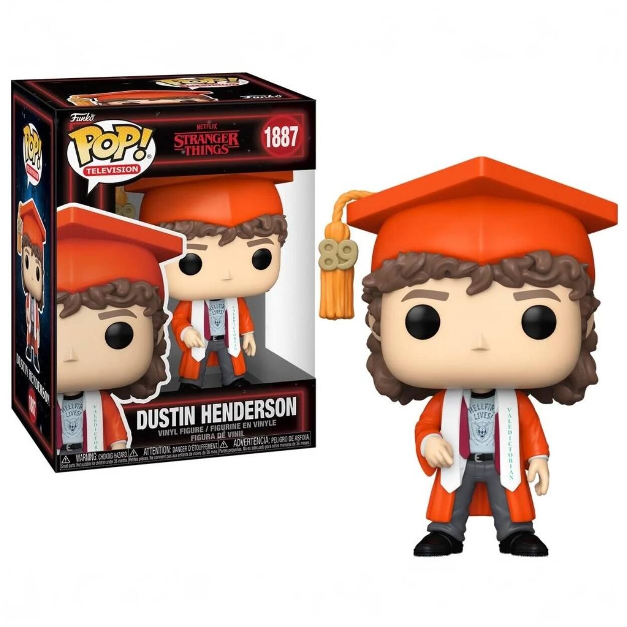 Funko Pop! Stranger Things Season 5: Dustin Graduating