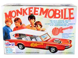 Skill 2 Model Kit Monkeemobile "The Monkees" (1966-1968) TV Series 1/25 Scale Model Car by MPC - Multicolor