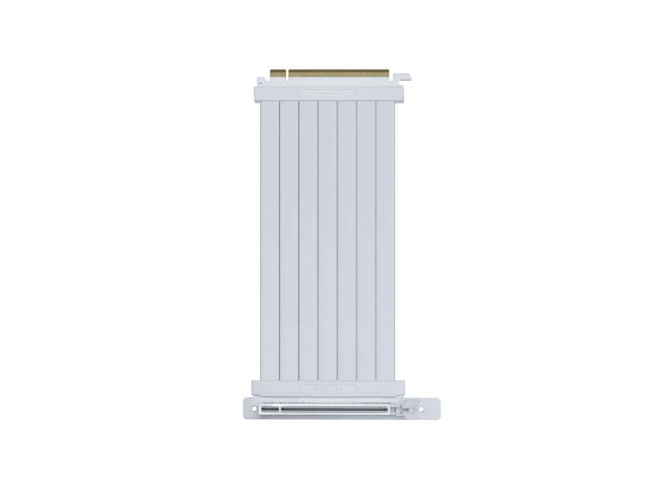 Alt View 6. Lian Li - Lian Li VG4v4 Vertical GPU Kit - Gen 5 Riser, PCIe 3.0/4.0, Adjustable (White) - White.