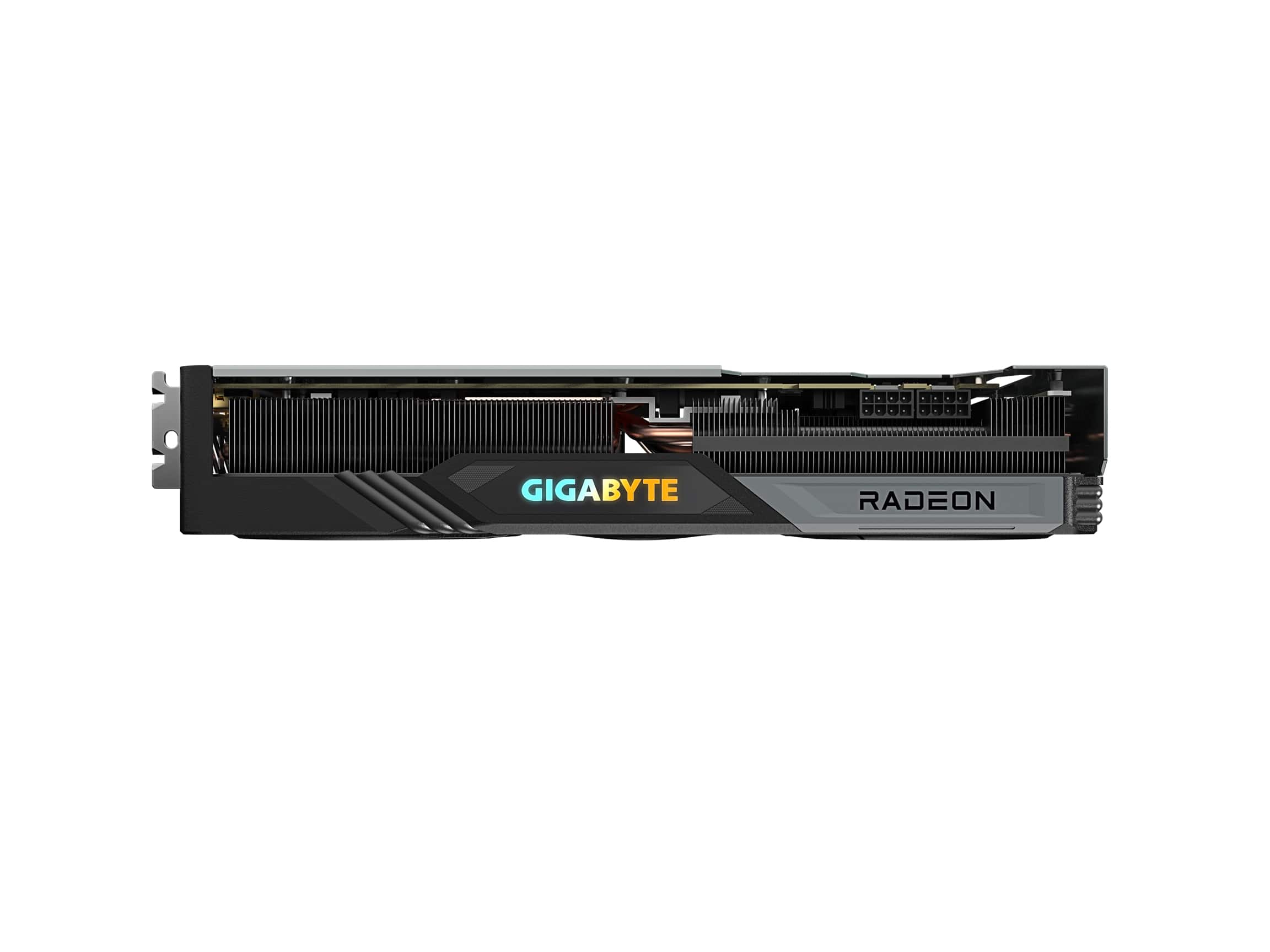 Alt View 16. GIGABYTE - Radeon RX 7700XT GAMING OC 12GB GDDR6 PCI Express 4.0 Graphics Card - Black.