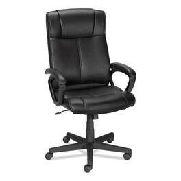 Alera - REMOVE - Dalibor Series Manager Chair, Supports Up to 250 lb, 17.5" to 21.3" Seat Height, Seat/Back, Base - Black