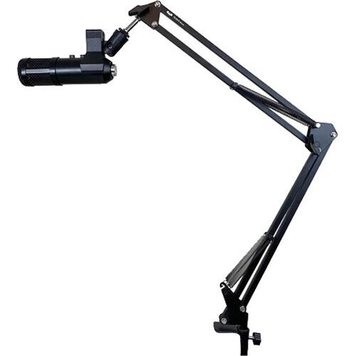 Left. CAD Audio - CAD PodMaster D Cardioid USB Microphone with Boom Arm.