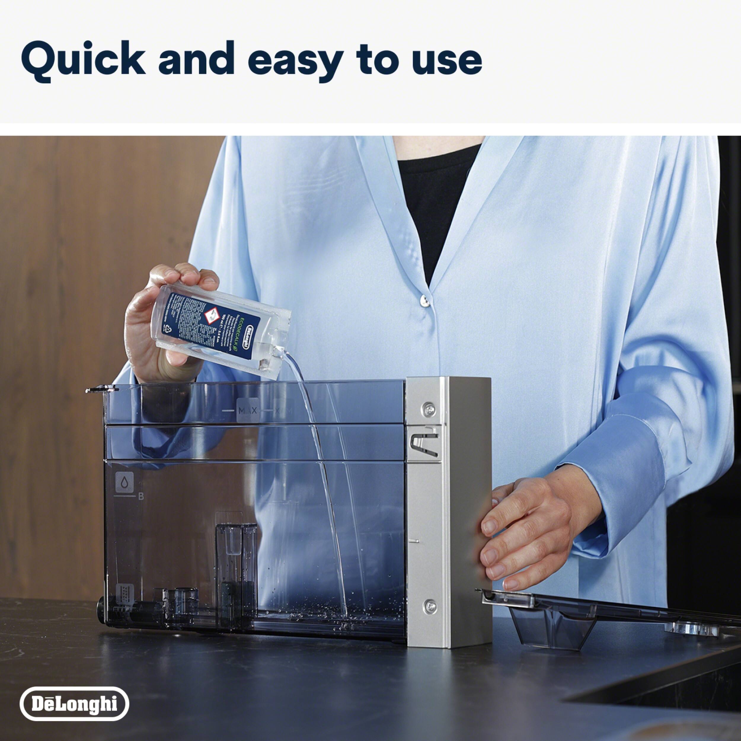 Quick and easy to use

DeLonghi