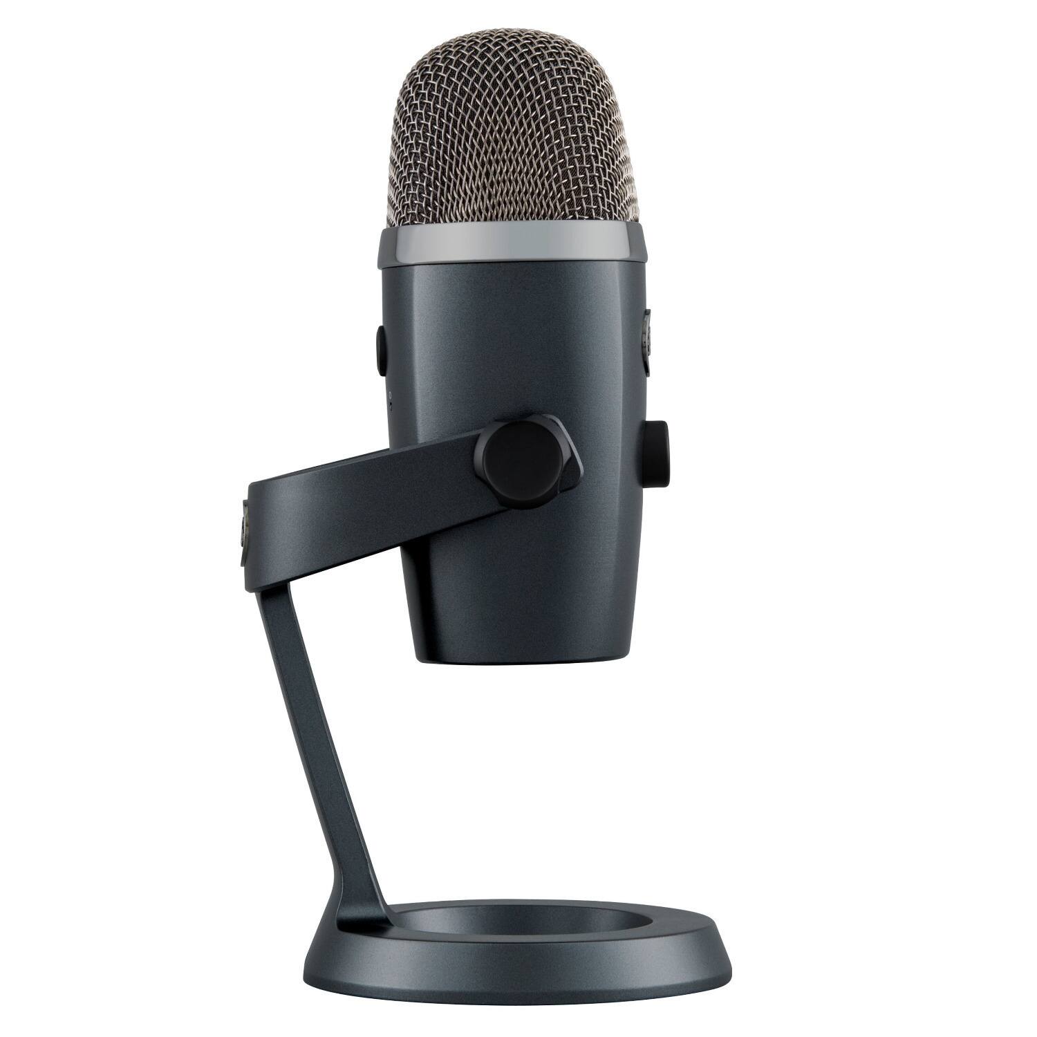 Back. Blue Microphones - Blue Microphones Yeti Nano Premium USB Mic (Shadow Grey) Podcaster's Bundle - ABLUYETINANSGK6.
