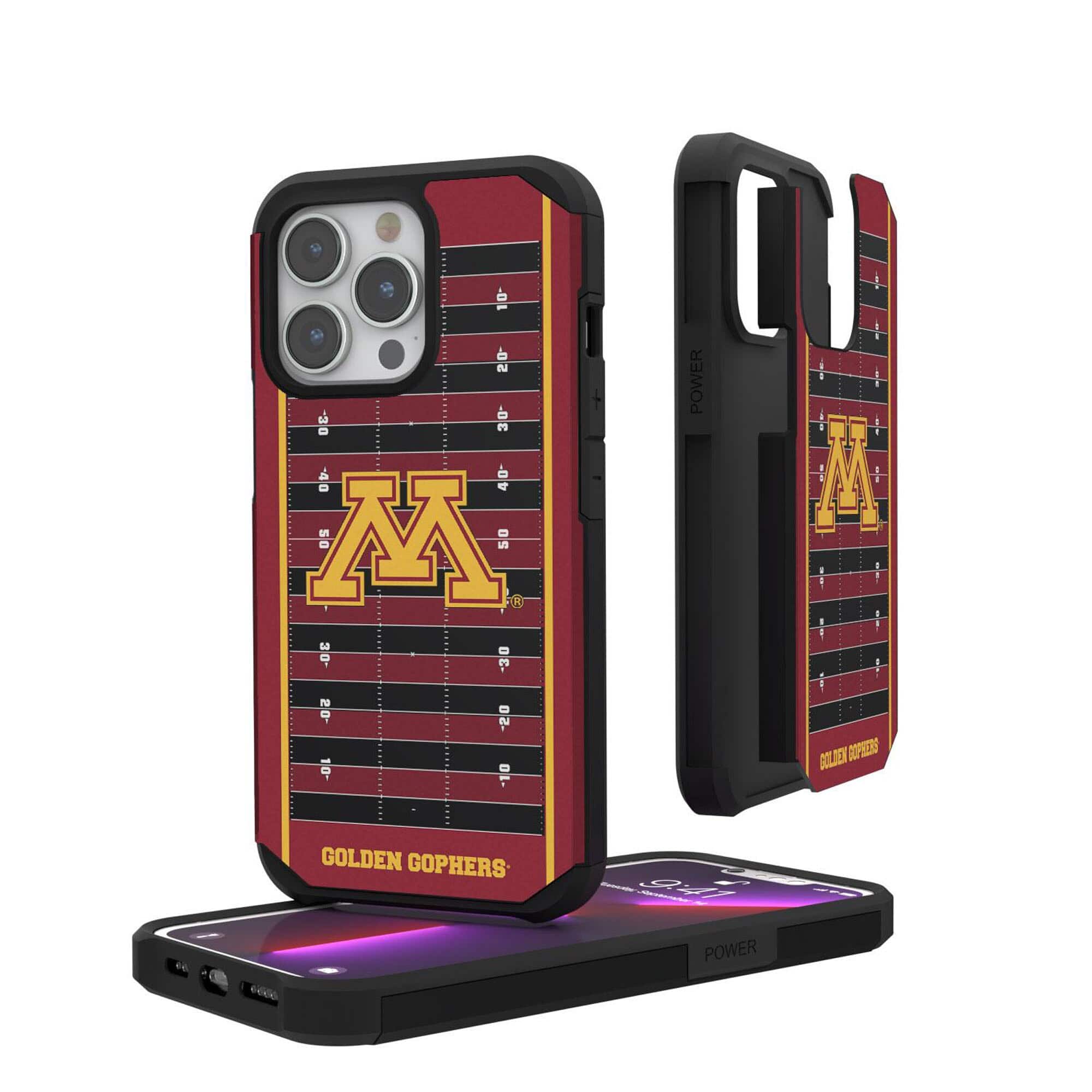 Keyscaper - NCAA - Minnesota Golden Gophers Solid iPhone Rugged Case - 16 Pro Max - Black price history on PriceWatchPro