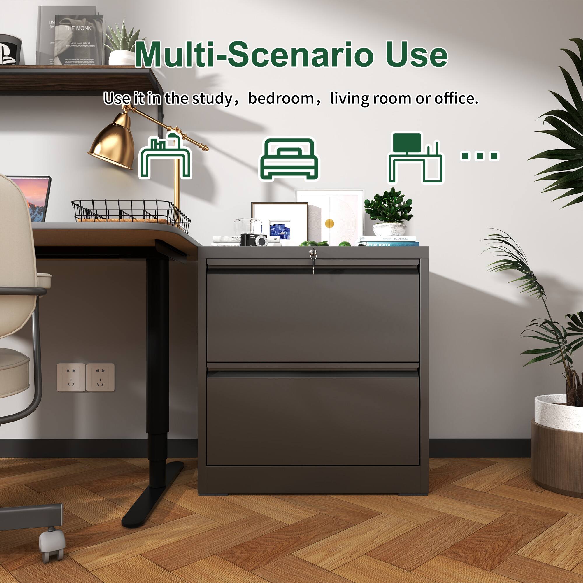Multi-Scenario Use  
Use it in the study, bedroom, living room, or office.