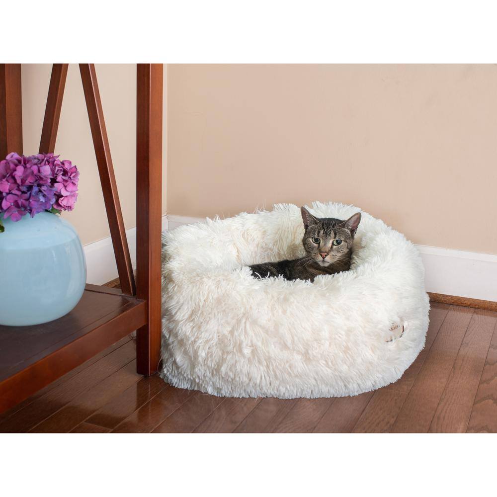 Alt View 1. Armarkat - Cuddler Bed Ultra Plush And Soft - White.