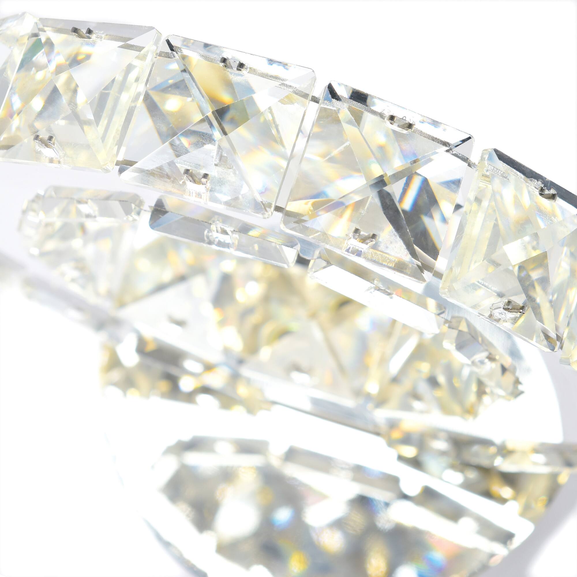 Alt View 1. CWI Lighting - Ring LED Wall Sconce With Chrome Finish - Stainless Steel.