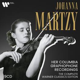Johanna Martzy - Her Columbia Graphophone Recordings - The Complete Warner Classics Edition (9CD / - COMPACT DISCS