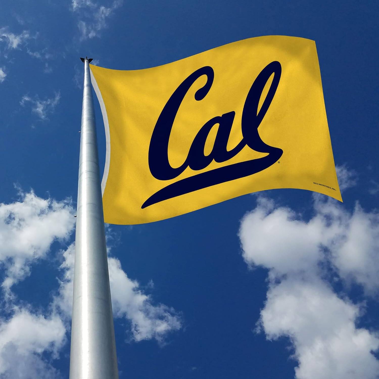 Alt View 3. Rico Industries - UC Berkeley Golden Bears 3X5 Indoor Outdoor Banner Flag with grommets - Multi.