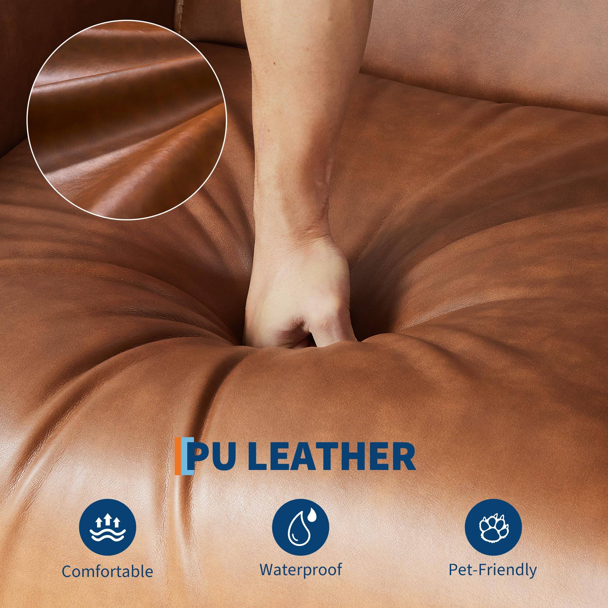 PU LEATHER  
Comfortable  
Waterproof  
Pet-Friendly