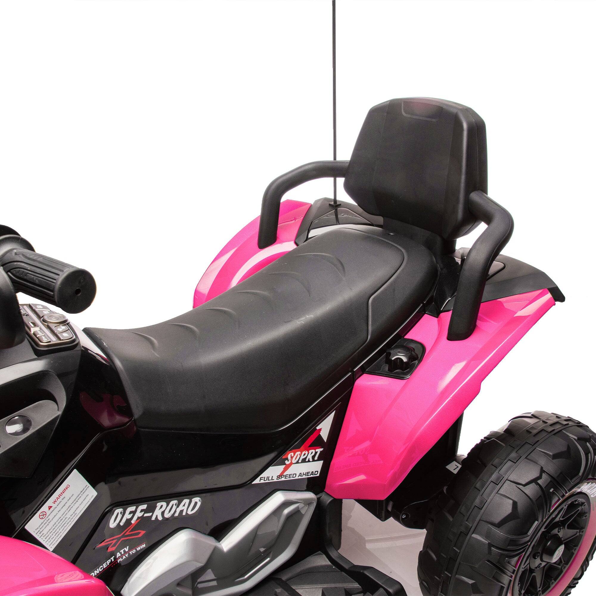 WARNING 0 OFF-ROAD 4 ATV F - PAT NCEPT SPORT SPEC AHEAD FULL