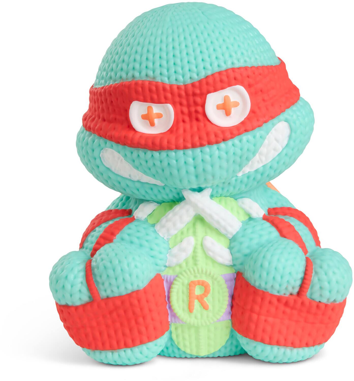 Teenage Mutant Ninja Turtles (TMNT) - Raphael Blacklight Limited Edition Vinyl Figure – Handmade by - COLLECTIBLES
