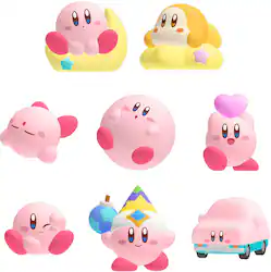 Kirby Friends 3 - Kirby's Dream Land - Bandai Shokugan Friends 2.3" Figure - Styles May Vary - Front_Zoom