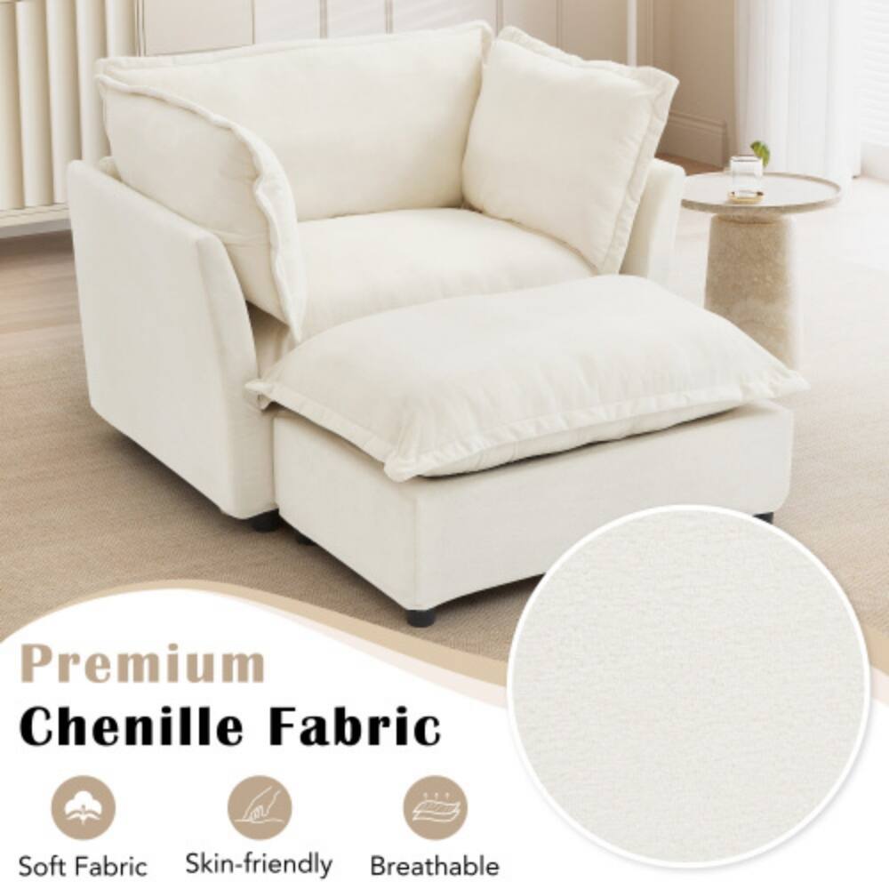 Premium Chenille Fabric  
Soft Fabric  
Skin-friendly  
Breathable