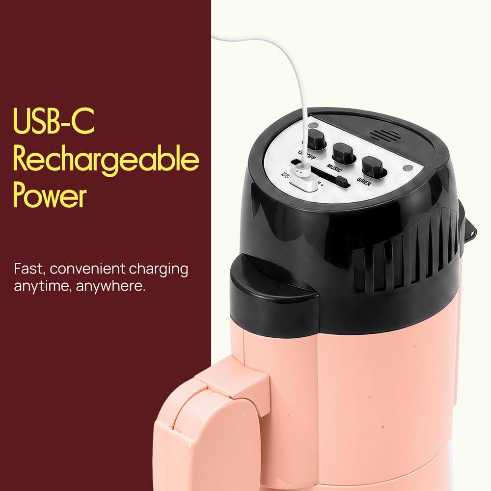USB-C Rechargeable Power

Fast, convenient charging anytime, anywhere.