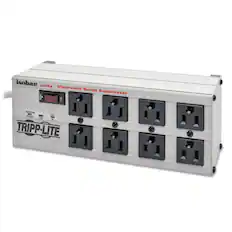 isobar ULTRA Diagnostic Surge Suppressor
TRIPP-LITE
PROTECTION
PRESENT
FAULT
OK
LINE
RESET
OFF
PRESECTION LINE PRESENT
aT FAUAT 1 X