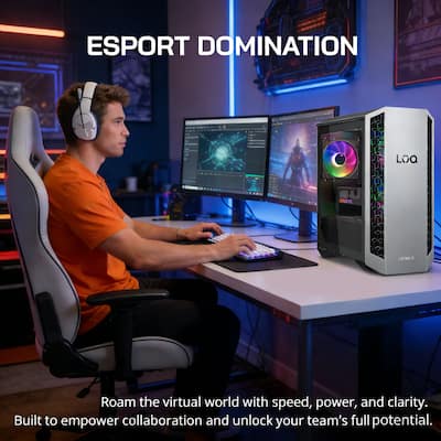 Lenovo LOQ Gaming Desktop AMD Ryzen 7 8745HX NVIDIA GeForce RTX Lenovo LOQ Gaming Desktop AMD Ryzen 7 8745HX NVIDIA GeForce RTX
