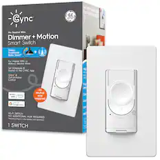 Cync No Neutral Wire Dimmer + Motion Smart Switch
Makes Traditional Bulbs Smart
For Homes With or Without Neutral Wires
Set Schedules & Scenes in the Cync App
Voice* & Out-of-Home Control
Works with Alexa
Works with Google Home
WI-FI SWITCH NO ADDITIONAL HUB REQUIRED
*Requires pairing to a voice assistant (sold separately)
1 SWITCH
no neutral wire required
Get More Functionality From Traditional Bulbs
Helps Set Schedules & Control Energy Without Replacing Bulbs
Program Ambiance, Conserve, Smooth Control, Install Easily
*Requires pairing to a voice assistant (sold separately)