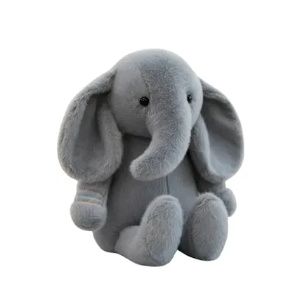 Front. Kitcheniva - 12" Elephant Stuffed Animal Plush Toy For Kids.