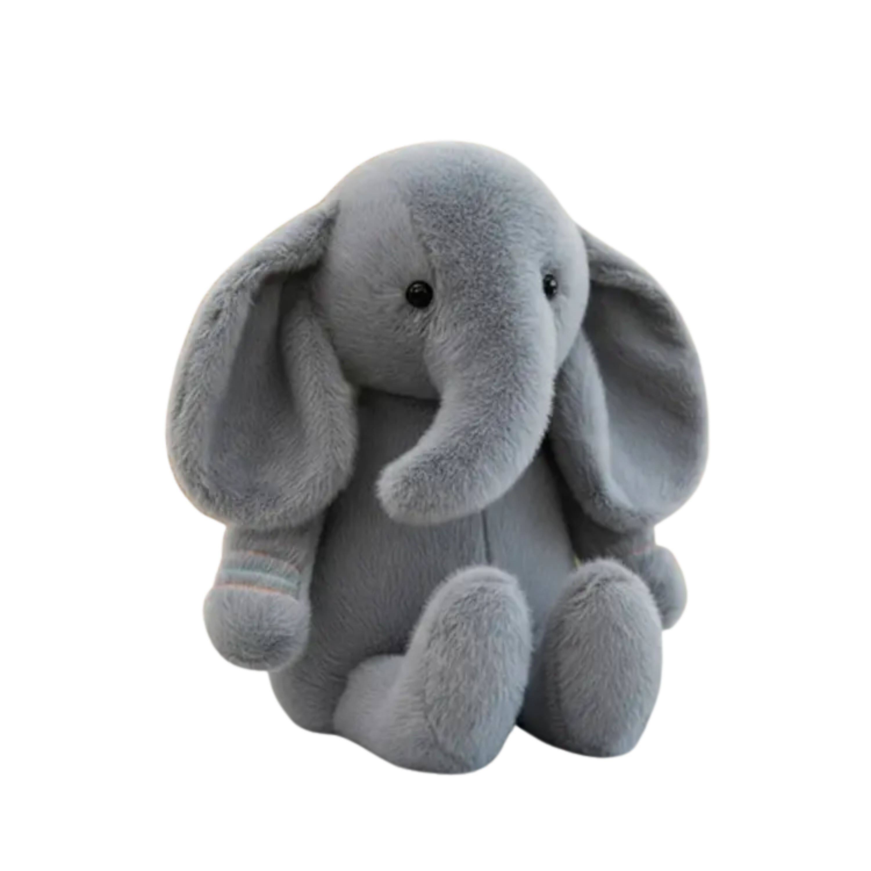 Front. Kitcheniva - 12" Elephant Stuffed Animal Plush Toy For Kids.