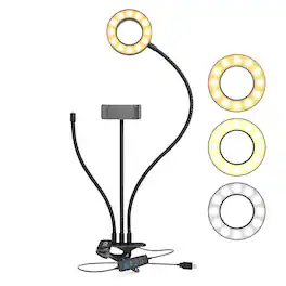 MOVO - VGC-3 Selfie Ring Light Stand - Complete Mobile Studio