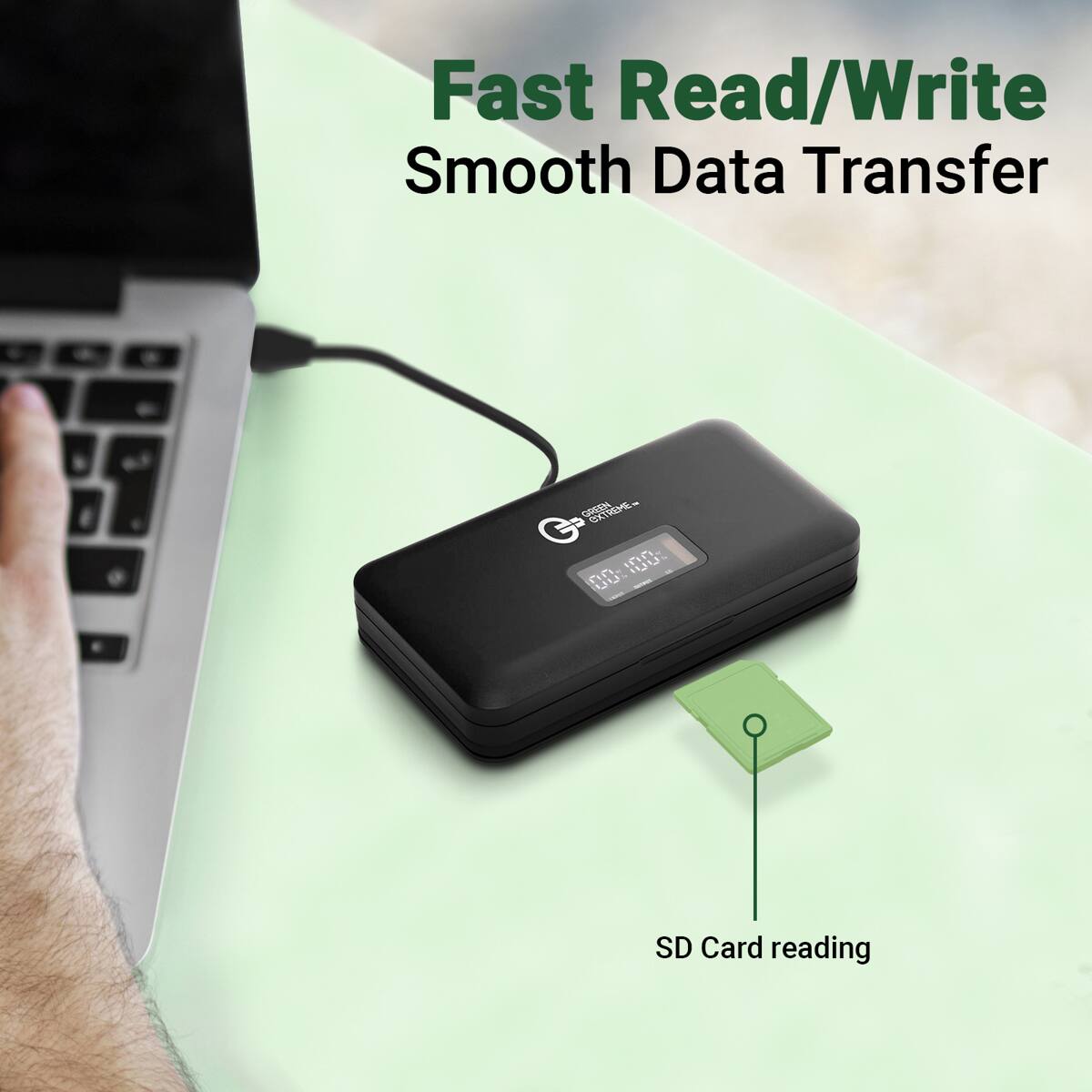 Fast Read/Write Smooth Data Transfer

CEN CXTREME- 00:00:00 Ind 00 SD Card reading