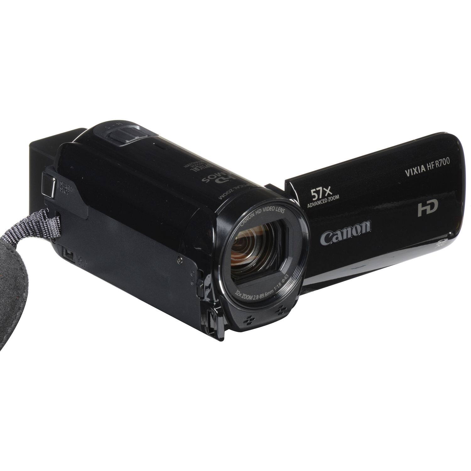 Canon VIXIA HF R700 1080p Camcorder, 57x Zoom, Image Stabilization ...