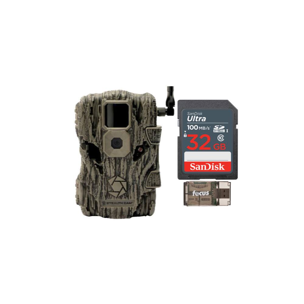 Stealth Cam - Fusion X 26MP Trail Camera (Verizon) Bundle