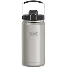 Thermos - 64 oz. Icon Vacuum Insulated Water Bottle - Matte Stainless Steel