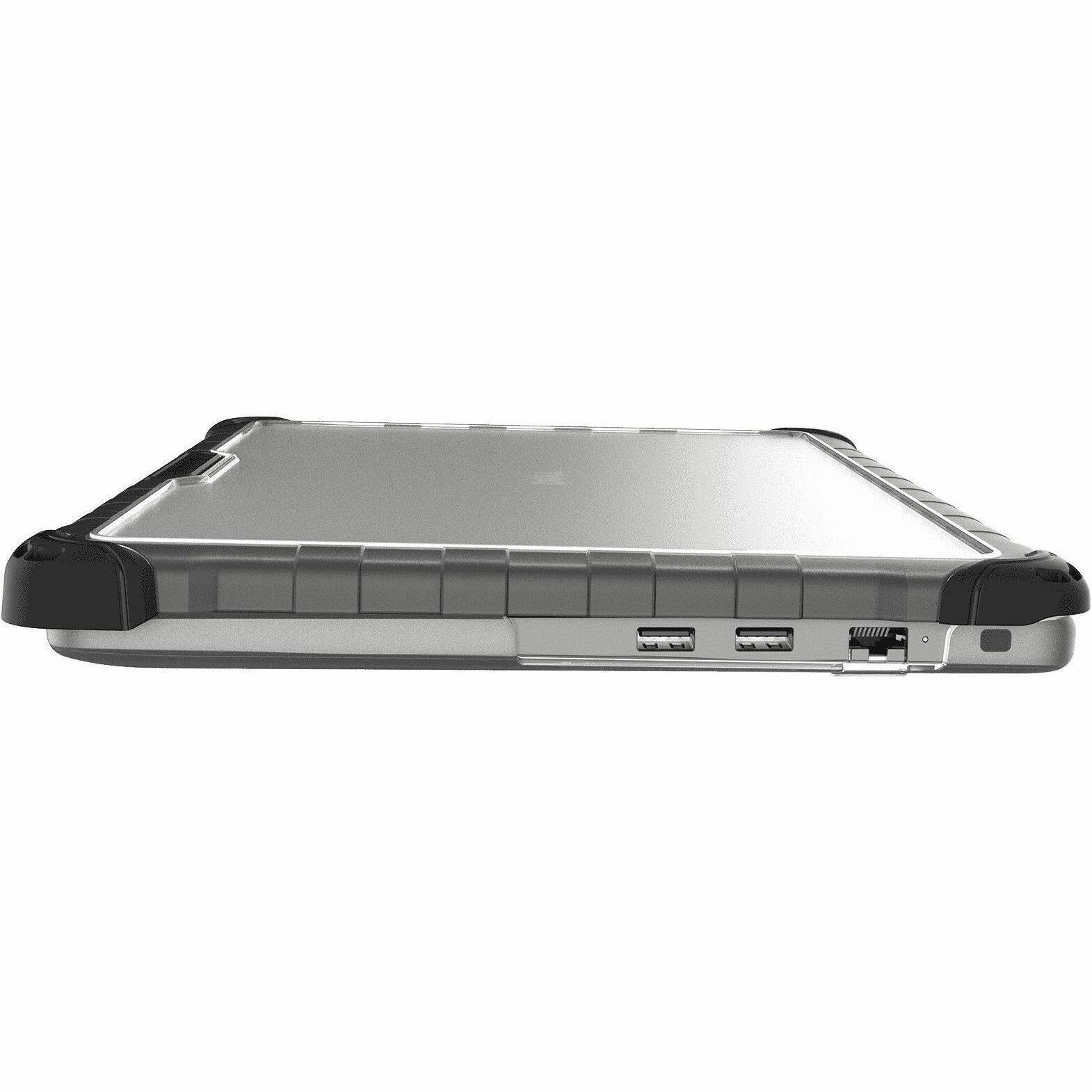 Alt View 4. Gumdrop - Gumdrop SlimTech for Dell Pro 14 - For Dell Notebook - Textured grip - Bump Resistant, Drop Resistant, Scratch - Black.