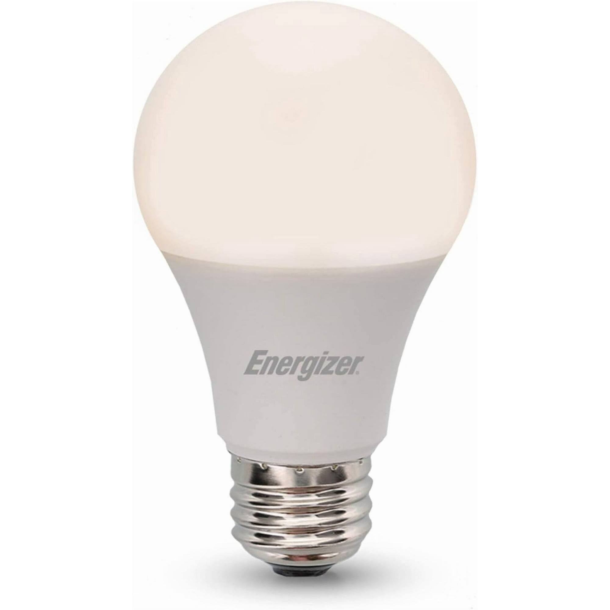 Alt View 5. Energizer - 2-Pack Smart Wi-Fi Warm White A19 LED Light Bulb, 60W Equivalent (800 Lumens), Alexa/Google/Siri Compatible - Multicolor.