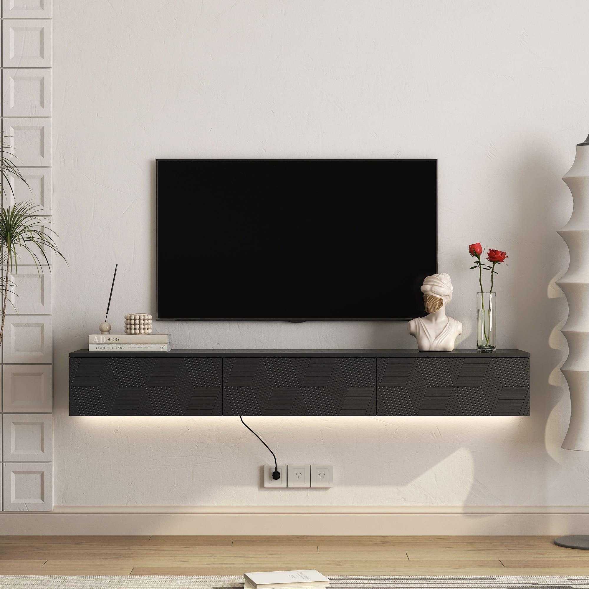テレビ台 WALL series BASE TYPE Amazon.com: WALL V3 Low Type | Sleek Japanese 32-80 Inch Universal
