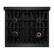 Alt View 2. ZLINE - 30 in. Wide 4 Burner Classic Dual Fuel Steel Range with Convection Oven (CDRB-30) - Black Stainless Steel.