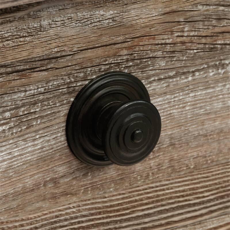 Alt View 6. HTUTWOO - Lateral File Cabinet - 1-2 Drawers, Open Storage Space, Full Extension Slides, Coastal Style, 32.44"L[Assembly Required] - Brown.