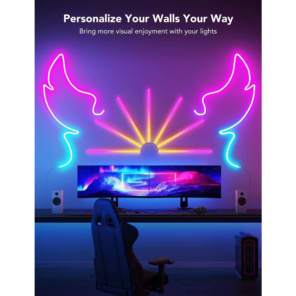 Personalize Your Walls Your Way  
Bring more visual enjoyment with your lights