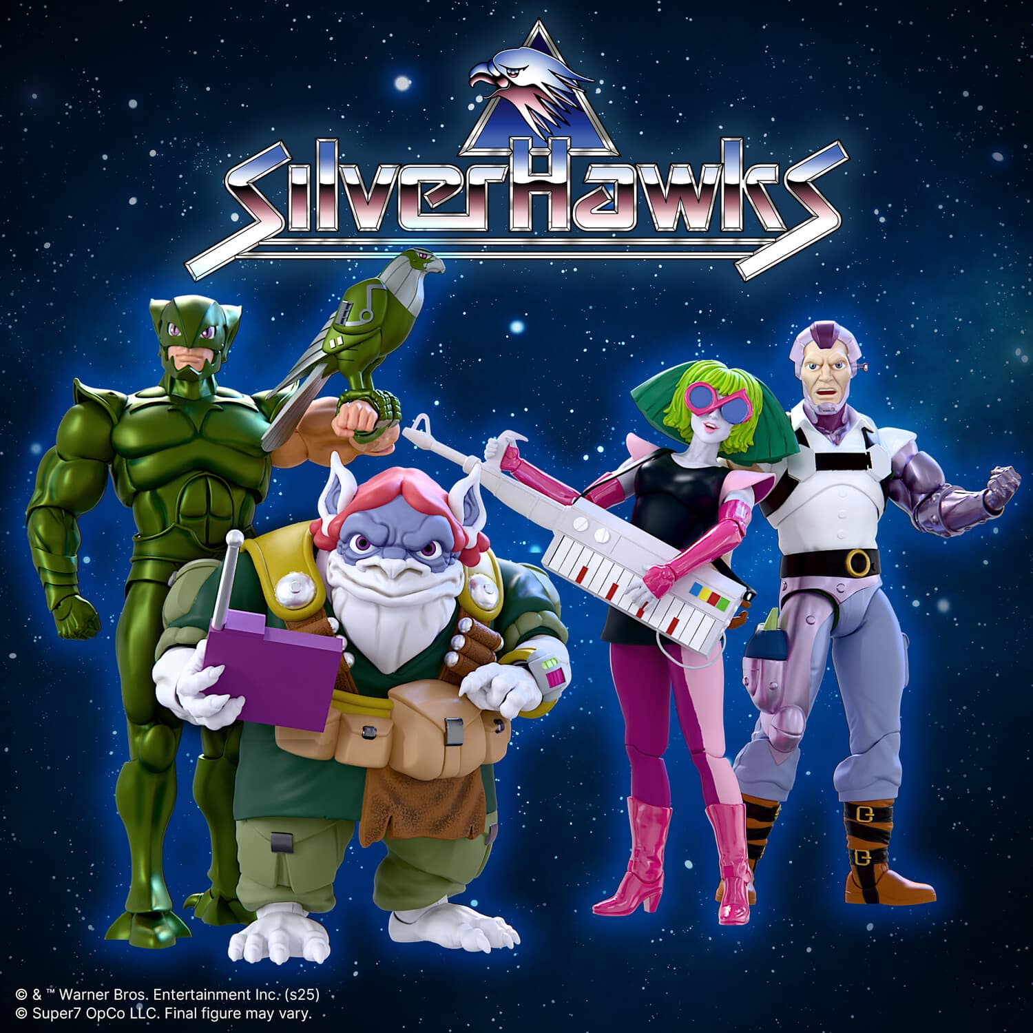Super7 SilverHawks ULTIMATES! Wv7 Melodia (Toon) COLLECTIBLES