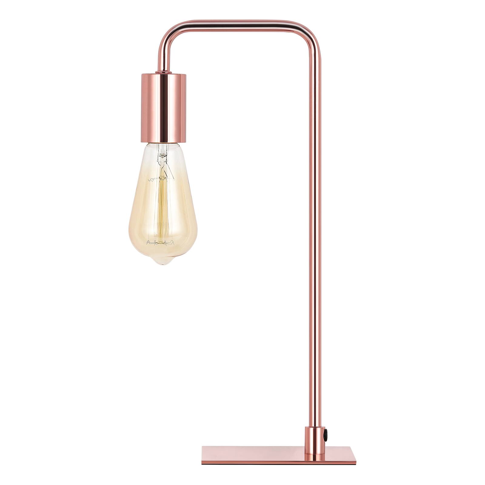 Alt View 2. Oumilen - Stylish Nightstand Glod Lamp Bedside Desk Light for Office Bedroom Living Room.