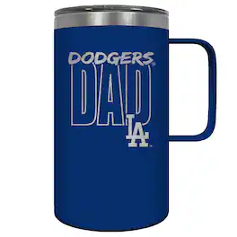 Great American Products - Los Angeles Dodgers Dad 18oz. Hustle Travel Mug - Multicolor