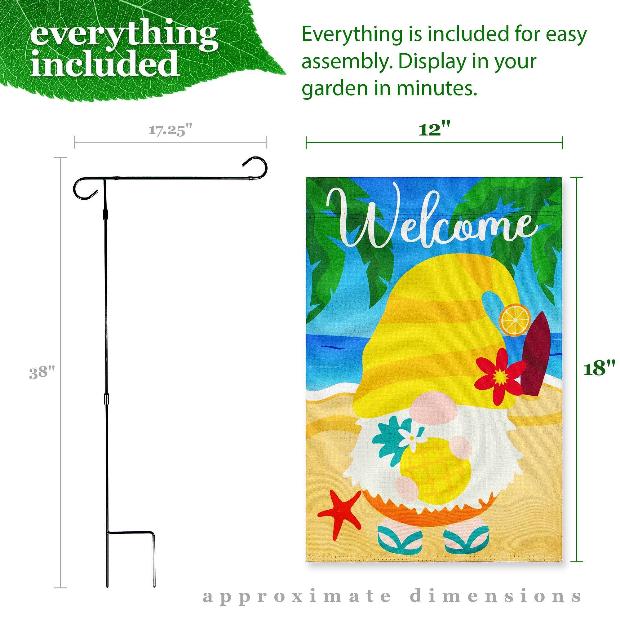 everything included

Everything is included for easy assembly. Display in your garden in minutes.

17.25" 12" 38" 18" approximate dimensions