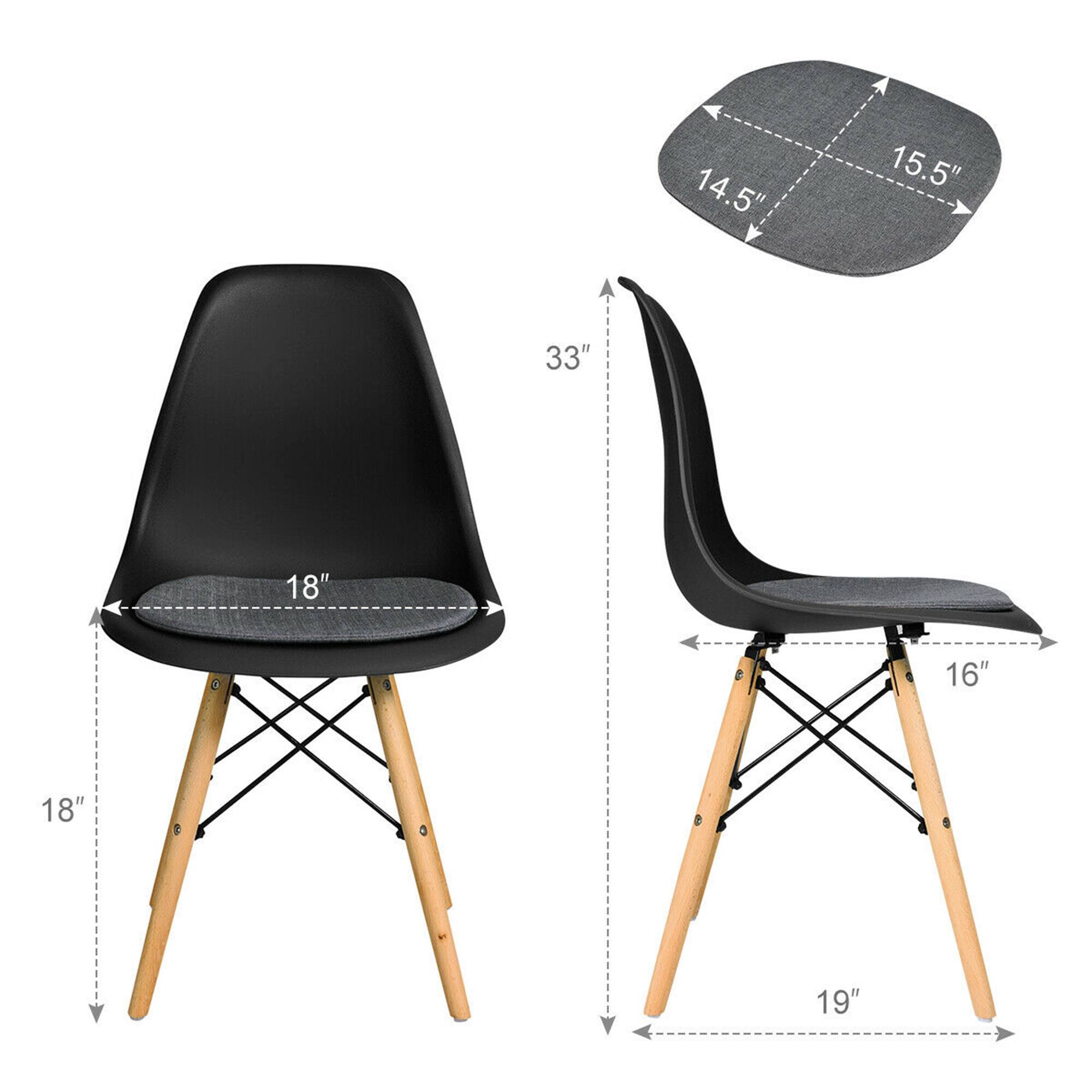 14.5" x 15.5"  
18" x 18" x 33"  
16" x 19"