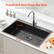 Practical 9-Inch Deep Bar Sink, Ample storage, one-time satisfaction, 9 inch, 33 inch, 22 inch