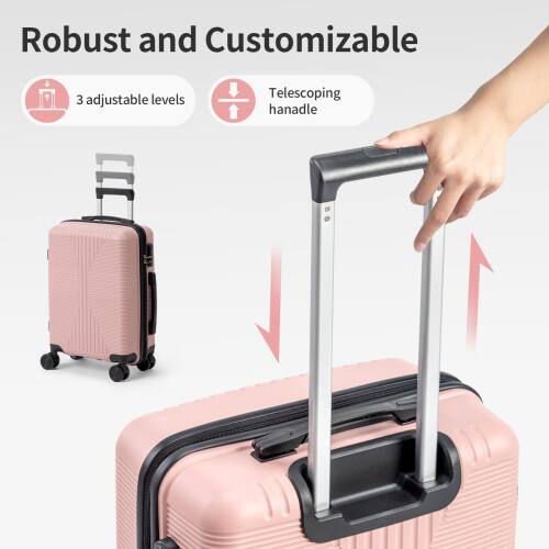 Robust and Customizable

- 3 adjustable levels
- Telescoping handle