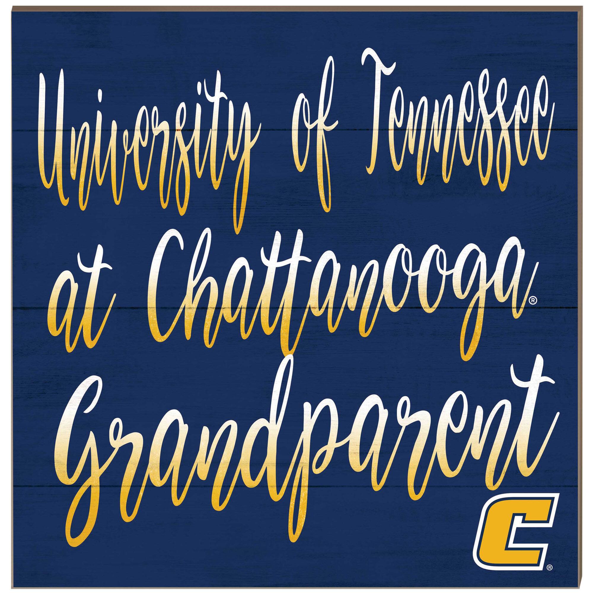 Tennessee Chattanooga Mocs 10'' x 10'' Grandparent Plaque