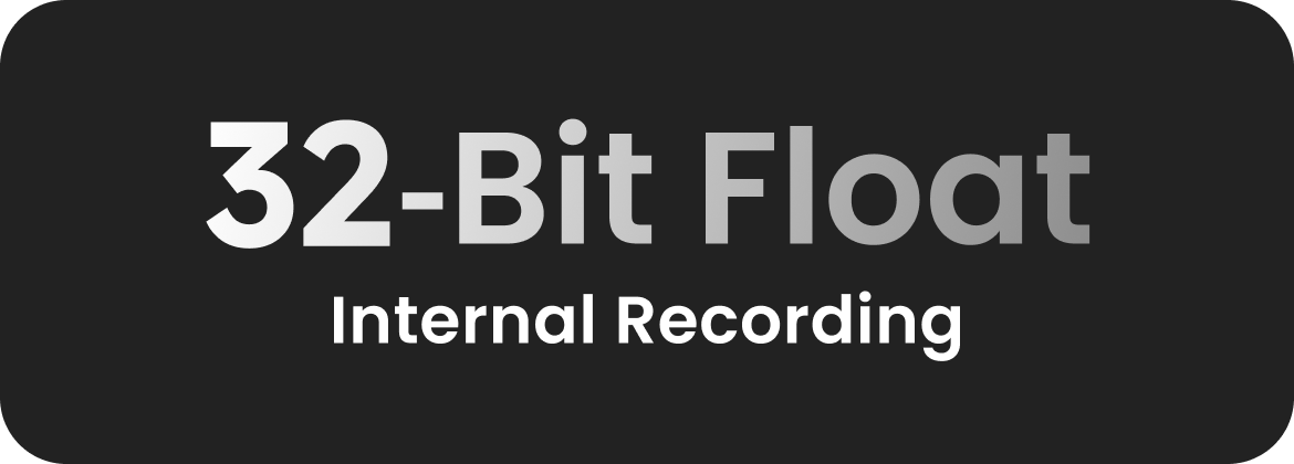 32-Bit Float Internal Recording