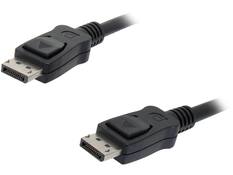Front. StarTech.com - StarTech.com 3ft DP 1.2 Cable with Latches - 4K @ 60Hz (DISPLPORT3L).