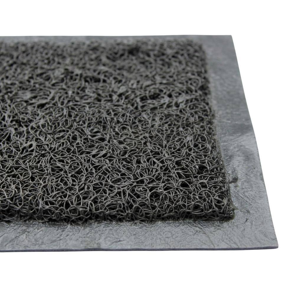Front. Floortex - Doortex Twistermat Indoor Entrance Mat, Storm Gray - 36" x 60" - Storm Gray.